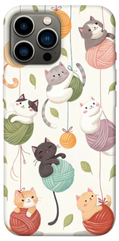 Чохол на Apple iPhone 13 Pro Max (6.7") Funny Kittens фото 1 з 1