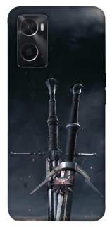 Чохол на Oppo A76 4G Мечі Ведьмака фото 1 з 1