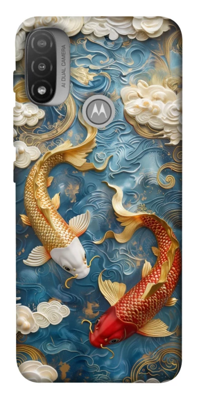Чохол на Motorola Moto E20 Koi carp фото 1 з 1