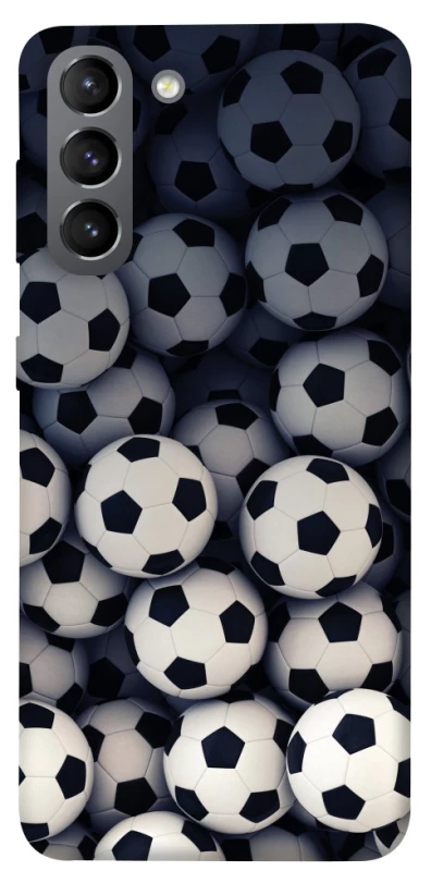 Чохол на Samsung Galaxy S21 Футбольні м'ячи фото 1 з 1