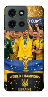 Чохол на Motorola Moto G Power (2025) UA-Football ver.5 фото 1 з 1