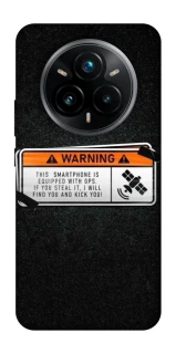 Чохол на Realme 14 Pro+ Warning фото 1 з 1