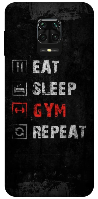 Чохол на Xiaomi Redmi Note 9s / Note 9 Pro / Note 9 Pro Max Gym фото 1 з 1