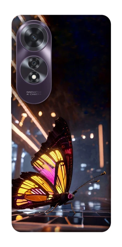 Чохол на Oppo A60 Cyber butterfly фото 1 з 1