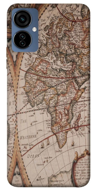 Чехол на TECNO Camon 19 Neo Карта путешествий фото 1 из 1