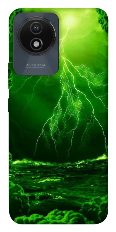 Чохол на Vivo Y02 Блискавка v2 фото 1 з 1