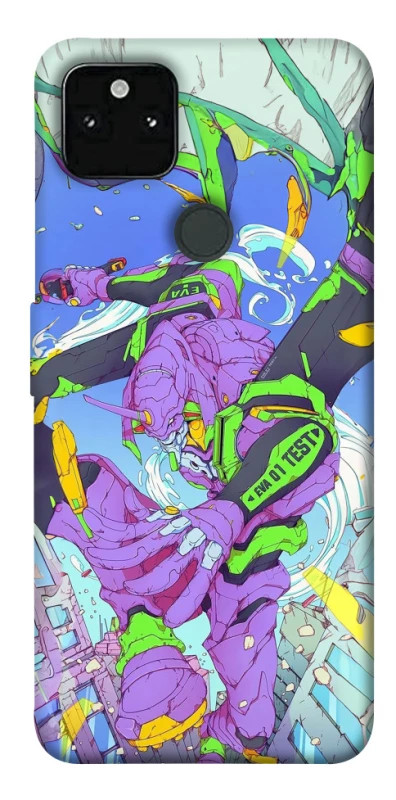 Чохол на Google Pixel 5A Євангеліон v2 фото 1 з 1