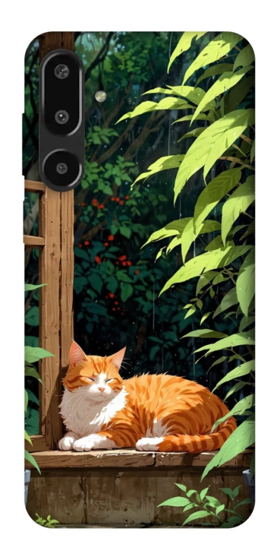 Чохол на Samsung Galaxy F16 red cat фото 1 з 1