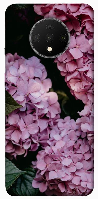 Чехол на OnePlus 7T Розовые гартензии фото 1 из 1