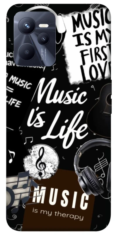 Чохол на Realme C35 Music is Life фото 1 з 1