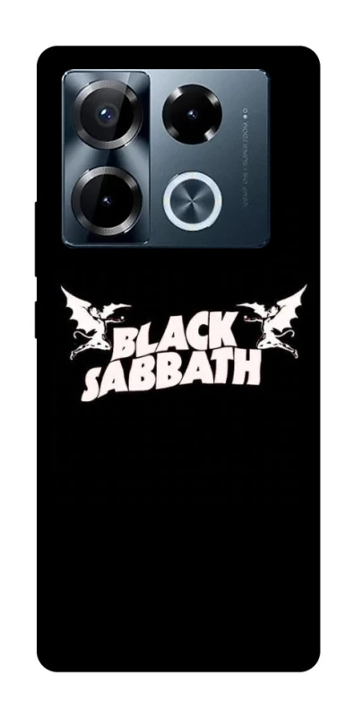 Чохол на Infinix Note 40 Pro 4G Black Sabbath logo ver.2 фото 1 з 1