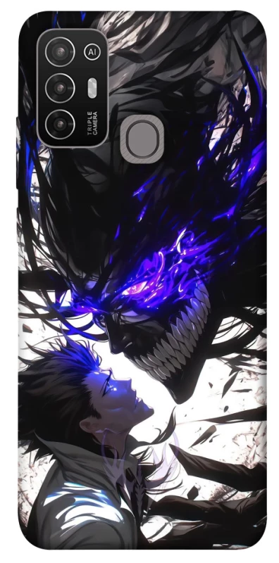 Чохол на ZTE Blade A52 Black soul anime фото 1 з 1