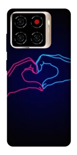 Чохол на ZTE Blade A56 Neon love фото 1 з 1