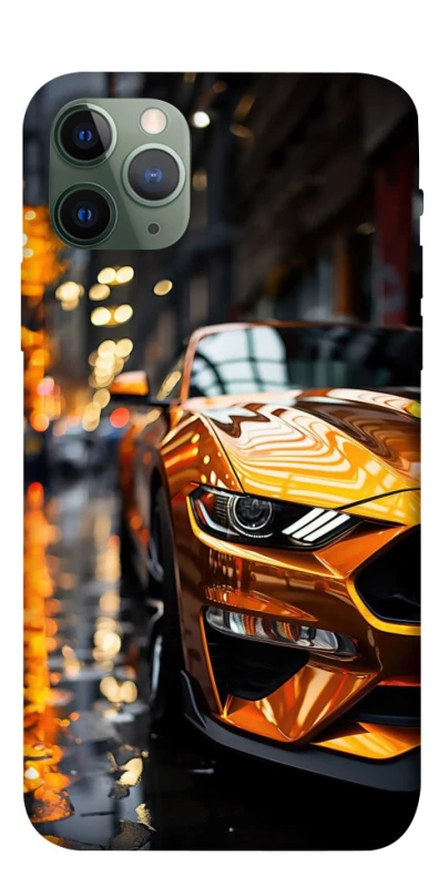 Чохол на Apple iPhone 11 Pro (5.8") Golden sports car фото 1 з 1