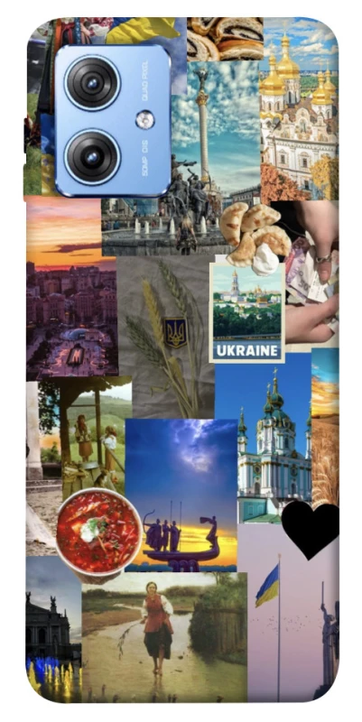 Чохол на Motorola Moto G84 Ukraine style ver.1 фото 1 з 1