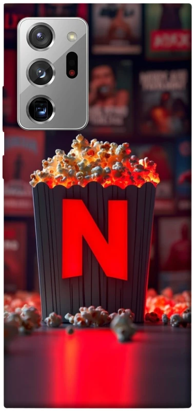 Чохол на Samsung Galaxy Note 20 Ultra Netflix and popcorn фото 1 з 1