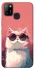 Чохол на Infinix Hot 10 Lite Сat with glasses фото 1 з 1
