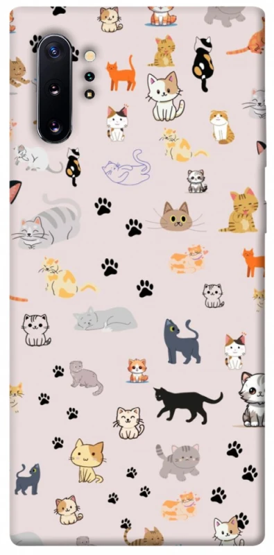 Чохол на Samsung Galaxy Note 10 Plus Cat style ver.1 фото 1 з 1