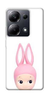 Чохол на Xiaomi Poco M6 Pro 4G Minimal Bunny Peek фото 1 з 1