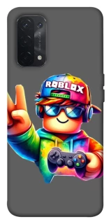 Чохол на Oppo A54 5G / A74 5G Roblox Gamer Peace фото 1 з 1
