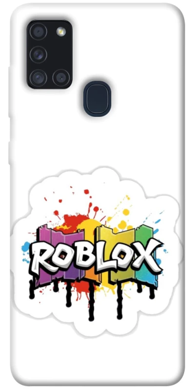 Чохол на Samsung Galaxy A21s Roblox logo ver.1 фото 1 з 1