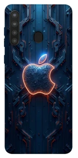 Чехол на Samsung Galaxy A21 Apple logo ver.1 фото 1 из 1