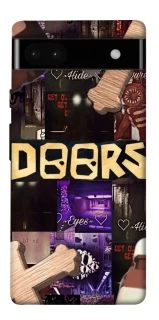 Чехол на Google Pixel 6a Roblox doors dark mode фото 1 из 1