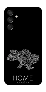Чехол на Samsung Galaxy M15 5G Ukraine black map фото 1 из 1