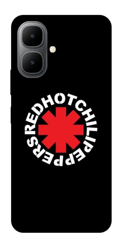 Чохол на Infinix Smart 10 Red Hot Chili Peppers logo фото 1 з 1