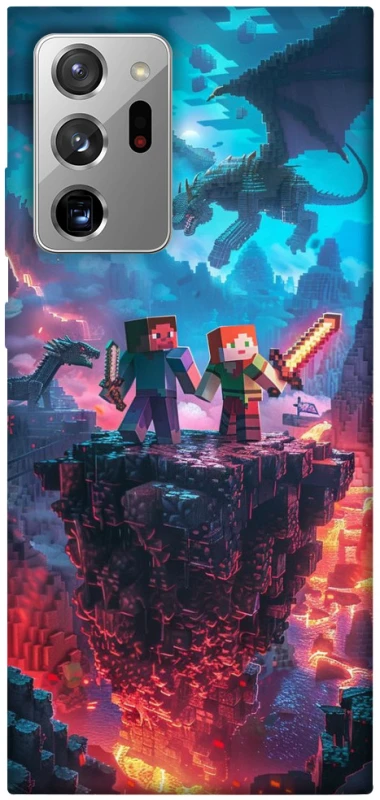 Чохол на Samsung Galaxy Note 20 Ultra Minecraft v3 фото 1 з 1