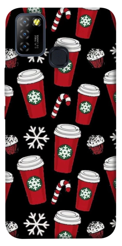 Чохол на Infinix Hot 10 Lite Новорічний v40 фото 1 з 1