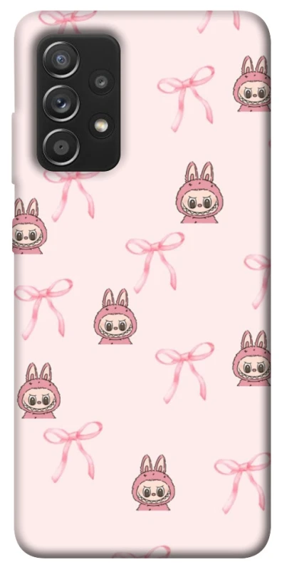 Чохол на Samsung Galaxy A52 4G / A52 5G Pink bows and Labubus фото 1 з 1