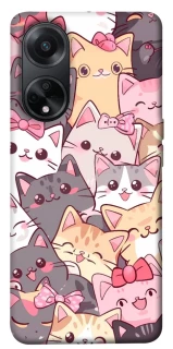 Чехол на Oppo A58 4G Cute Cat фото 1 из 1