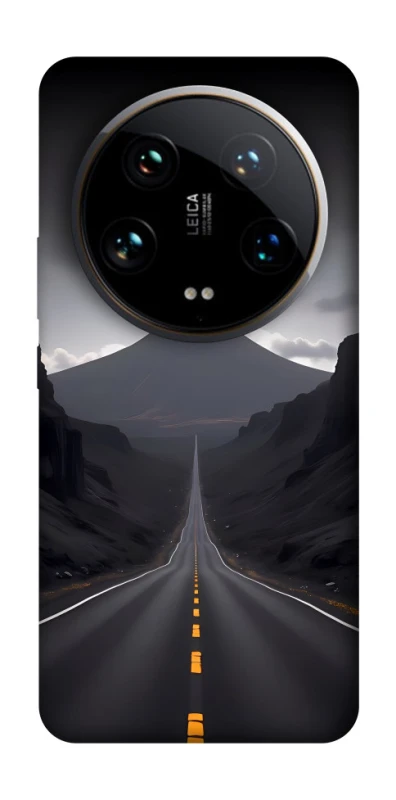 Чехол на Xiaomi 14 Ultra Black mountains фото 1 из 1