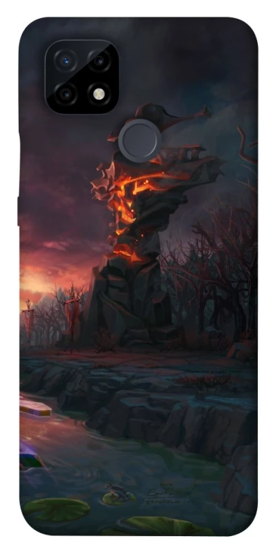 Чехол на Realme C21 Dota road фото 1 из 1