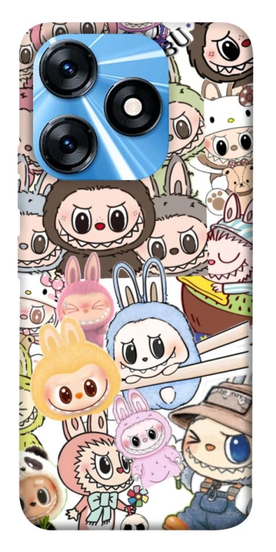 Чохол на TECNO Spark 10 All Labubus фото 1 з 1