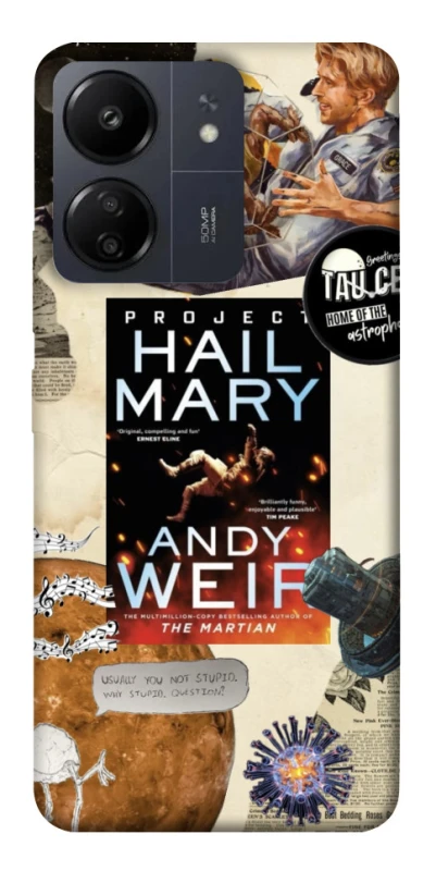 Чохол на Xiaomi Redmi 13C Project Hail Mary ver.2 фото 1 з 1