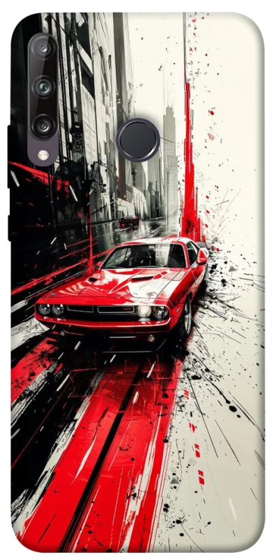 Чехол на Huawei P40 Lite E Painted Mustang фото 1 из 1