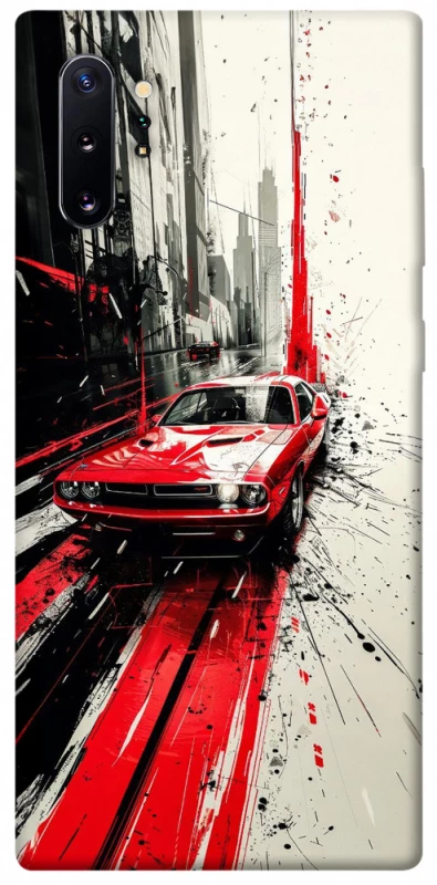 Чехол на Samsung Galaxy Note 10 Plus Painted Mustang фото 1 из 1