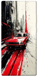 Чехол на Samsung Galaxy Note 10 Plus Painted Mustang фото 1 из 1