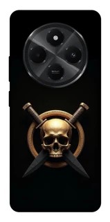 Чехол на Xiaomi Poco C75 Golden Skull фото 1 из 1