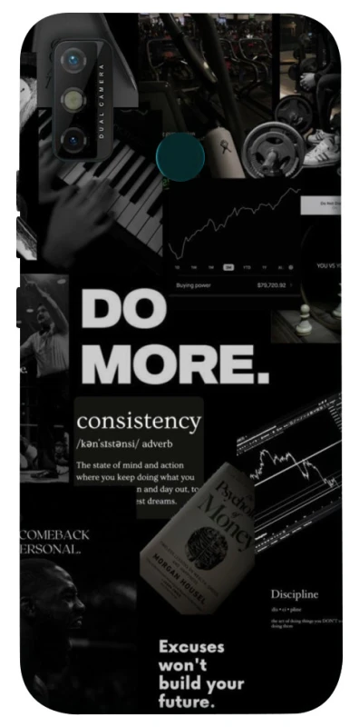 Чехол на TECNO Spark 6 Go Do more фото 1 из 1