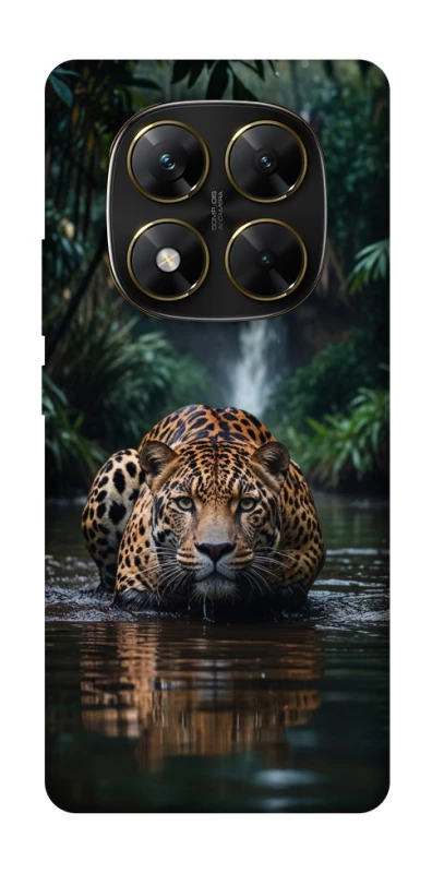 Чохол на Xiaomi Poco X7 Leopard in water фото 1 з 1