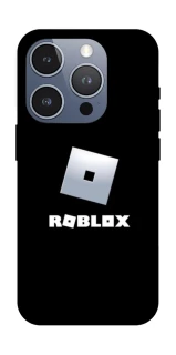 Чехол на Apple iPhone 16 Pro Roblox logo black фото 1 из 1