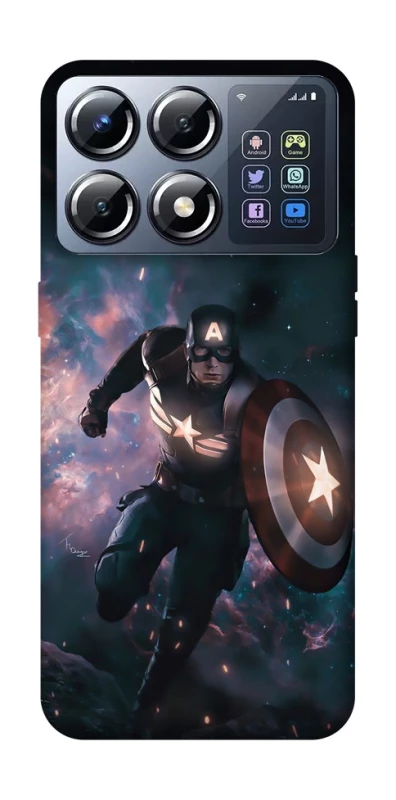 Чохол на Xiaomi POCO X8 Pro Captain America фото 1 з 1