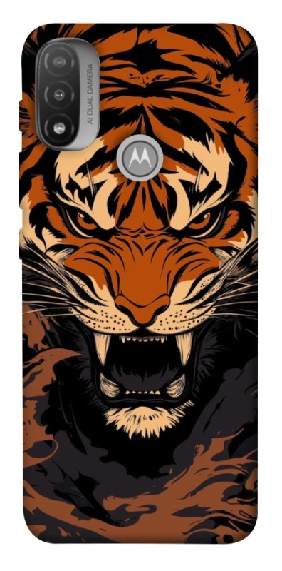 Чохол на Motorola Moto E20 cool tiger фото 1 з 1