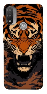 Чохол на Motorola Moto E20 cool tiger фото 1 з 1