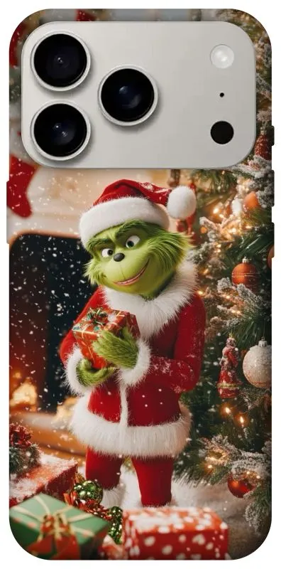 Чехол на Apple iPhone 18 Pro Grinch mood ver.7 фото 2 из 2