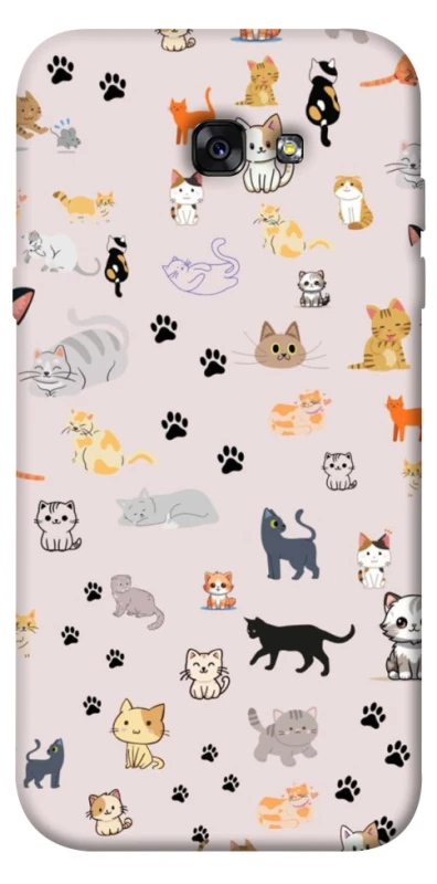 Чохол на Samsung A720 Galaxy A7 (2017) Cat style ver.1 фото 1 з 1