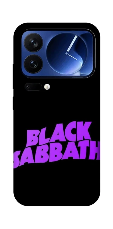 Чехол на Xiaomi 17 Pro Black Sabbath logo ver.1 фото 1 из 1